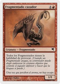 Hunter Sliver (Spanish) - "Fragmentado cazador", Magic Encyclopedia 2005 (Salvat/Hachette)