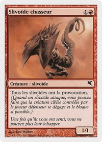 Hunter Sliver (French) - "Slivoïde chasseurr", Magic Encyclopedia 2005 (Salvat/Hachette)