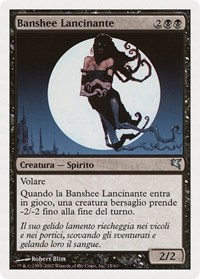 Keening Banshee (Italian) - "Banshee Lancinante", Magic Encyclopedia 2005 (Salvat/Hachette)