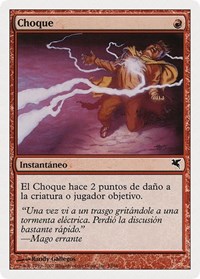 Shock (Spanish) - "Choque", Magic Encyclopedia 2005 (Salvat/Hachette)