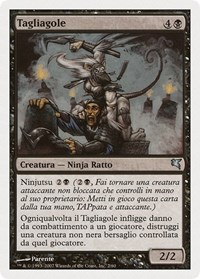 Throat Slitter (Italian) - "Tagliagole", Magic Encyclopedia 2005 (Salvat/Hachette)