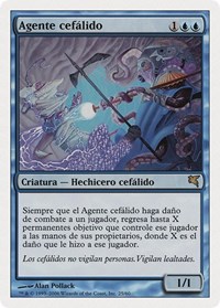 Cephalid Constable (Spanish) - "Agente cefálido", Magic Encyclopedia 2005 (Salvat/Hachette)