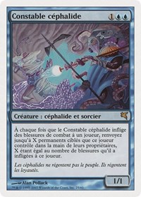 Cephalid Constable (French) - "Constable céphalide", Magic Encyclopedia 2005 (Salvat/Hachette)