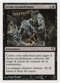 Chill Haunting (Spanish) - "Acoso escalofriante", Magic Encyclopedia 2005 (Salvat/Hachette)