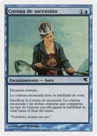 Crown of Ascension (Spanish) - "Corona de ascensión", Magic Encyclopedia 2005 (Salvat/Hachette)