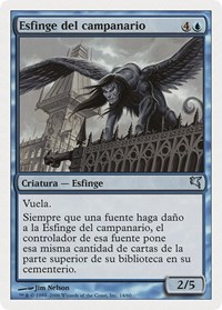 Belltower Sphinx (Spanish) - "Esfinge del campanario", Magic Encyclopedia 2005 (Salvat/Hachette)