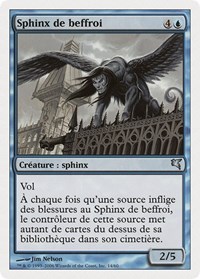 Belltower Sphinx (French) - "Sphinx de beffroi", Magic Encyclopedia 2005 (Salvat/Hachette)