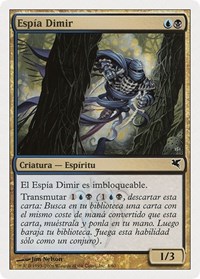 Dimir Infiltrator (Spanish) - "Espía Dimir", Magic Encyclopedia 2005 (Salvat/Hachette)