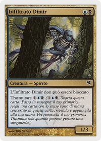 Dimir Infiltrator (Italian) - "Infiltrato Dimir", Magic Encyclopedia 2005 (Salvat/Hachette)