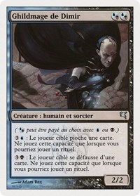 Dimir Guildmage (French) - "Ghildmage de Dimir", Magic Encyclopedia 2005 (Salvat/Hachette)