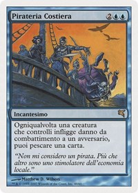 Coastal Piracy (Italian) - "Pirateria Costiera", Magic Encyclopedia 2005 (Salvat/Hachette)