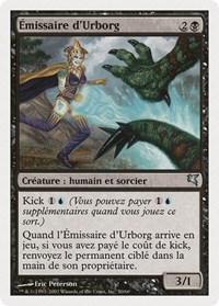 Urborg Emissary (French) - "Émissaire d'Urborg", Magic Encyclopedia 2005 (Salvat/Hachette)