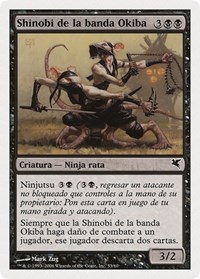 Okiba-Gang Shinobi (Spanish) - "Shinobi de la banda Okiba", Magic Encyclopedia 2005 (Salvat/Hachette)
