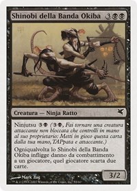 Okiba-Gang Shinobi (Italian) - "Shinobi della Banda Okiba", Magic Encyclopedia 2005 (Salvat/Hachette)