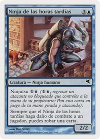 Ninja of the Deep Hours (Spanish) - "Ninja de las horas tardías", Magic Encyclopedia 2005 (Salvat/Hachette)