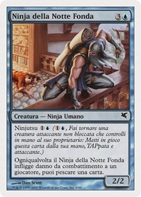 Ninja of the Deep Hours (Italian) - "Ninja della Notte Fonda", Magic Encyclopedia 2005 (Salvat/Hachette)