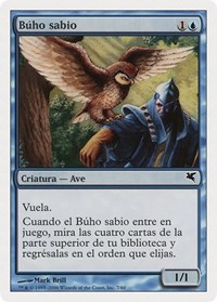 Sage Owl (Spanish) - "Búho sabio", Magic Encyclopedia 2005 (Salvat/Hachette)