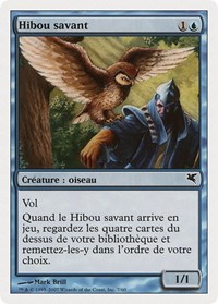 Sage Owl (French) - "Hibou savant", Magic Encyclopedia 2005 (Salvat/Hachette)