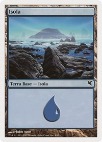 Island (Italian) - "Isola", Magic Encyclopedia 2005 (Salvat/Hachette)