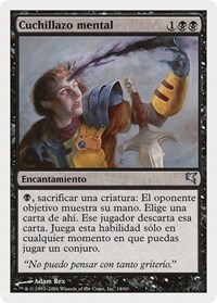 Mind Slash (Spanish) - "Cuchillazo mental", Magic Encyclopedia 2005 (Salvat/Hachette)