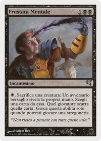 Mind Slash (Italian) - "Frustata Mentale", Magic Encyclopedia 2005 (Salvat/Hachette)