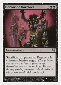 Horror of Horrors (Spanish) - "Horror de horrores", Magic Encyclopedia 2005 (Salvat/Hachette)
