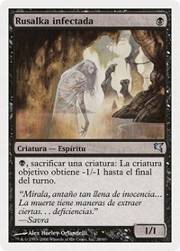 Plagued Rusalka (Spanish) - "Rusalka infectada", Magic Encyclopedia 2005 (Salvat/Hachette)