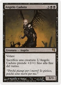 Fallen Angel (Italian) - "Angelo Caduto", Magic Encyclopedia 2005 (Salvat/Hachette)