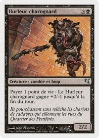 Carrion Howler (French) - "Hurleur charognard", Magic Encyclopedia 2005 (Salvat/Hachette)