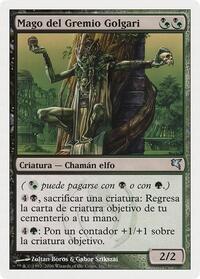 Golgari Guildmage (Spanish) - "Mago del Gremio Golgari" (B50), Magic Encyclopedia 2005 (Salvat/Hachette)