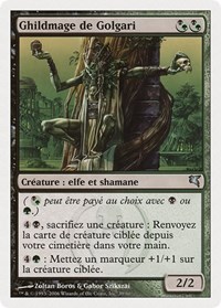 Golgari Guildmage (French) - "Ghildmage de Golgari", Magic Encyclopedia 2005 (Salvat/Hachette)