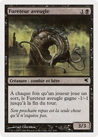 Blind Creeper (French) - "Fureteur aveugle", Magic Encyclopedia 2005 (Salvat/Hachette)