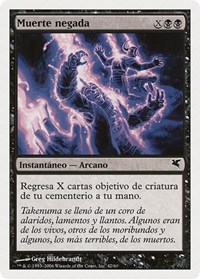 Death Denied (Spanish) - "Muerte negada", Magic Encyclopedia 2005 (Salvat/Hachette)