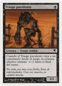 Festering Goblin (Spanish) - "Trasgo purulento", Magic Encyclopedia 2005 (Salvat/Hachette)