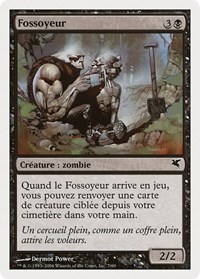 Gravedigger (French) - "Fossoyeur", Magic Encyclopedia 2005 (Salvat/Hachette)