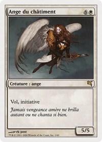 Angel of Retribution (French) - "Ange du châtiment", Magic Encyclopedia 2005 (Salvat/Hachette)