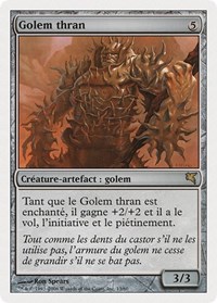 Thran Golem (French) - "Golem thran", Magic Encyclopedia 2005 (Salvat/Hachette)