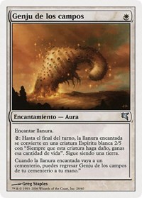 Genju of the Fields (Spanish) - "Genju de los campos", Magic Encyclopedia 2005 (Salvat/Hachette)