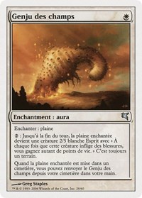 Genju of the Fields (French) - "Genju des champs", Magic Encyclopedia 2005 (Salvat/Hachette)