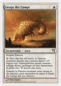 Genju of the Fields (Italian) - "Genju dei Campi", Magic Encyclopedia 2005 (Salvat/Hachette)