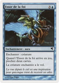 Flight of Fancy (French) - "Essor de la foi", Magic Encyclopedia 2005 (Salvat/Hachette)