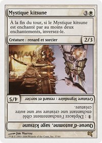 Kitsune Mystic // Autumn-Tail, Kitsune Sage (French) - "Mystique kitsune", Magic Encyclopedia 2005 (Salvat/Hachette)