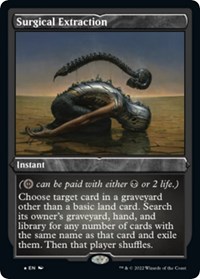 Surgical Extraction (Foil Etched), Double Masters 2022