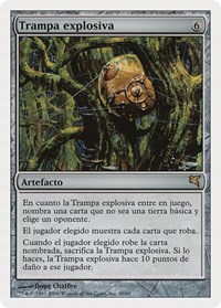 Booby Trap (Spanish) - "Trampa explosiva", Magic Encyclopedia 2005 (Salvat/Hachette)