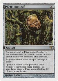Booby Trap (French) - "Piège explosif", Magic Encyclopedia 2005 (Salvat/Hachette)