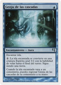 Genju of the Falls (Spanish) - "Genju de las cascadas", Magic Encyclopedia 2005 (Salvat/Hachette)
