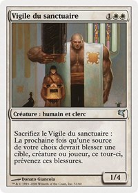 Sanctum Guardian (French) - "Vigile du sanctuaire", Magic Encyclopedia 2005 (Salvat/Hachette)