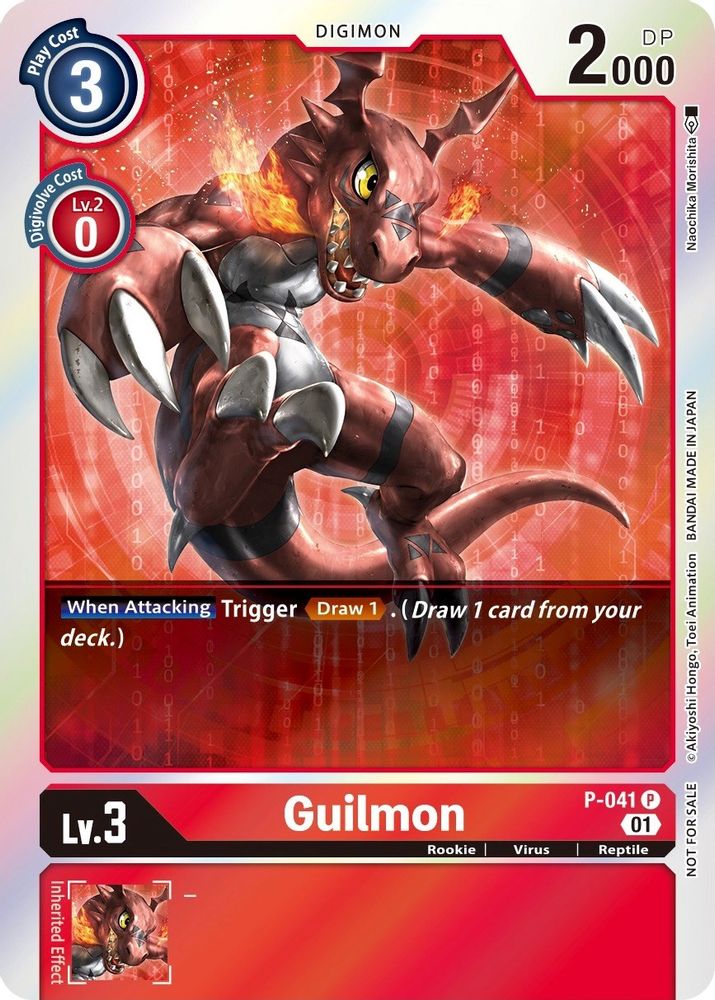 Guilmon (Gen Con 2022), Standard, front