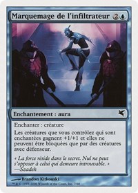 Infiltrator's Magemark (French) - "Marquemage de l'infiltrateur", Magic Encyclopedia 2005 (Salvat/Hachette)