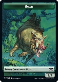 Boar // Vampire Double-Sided Token, Double Masters 2022